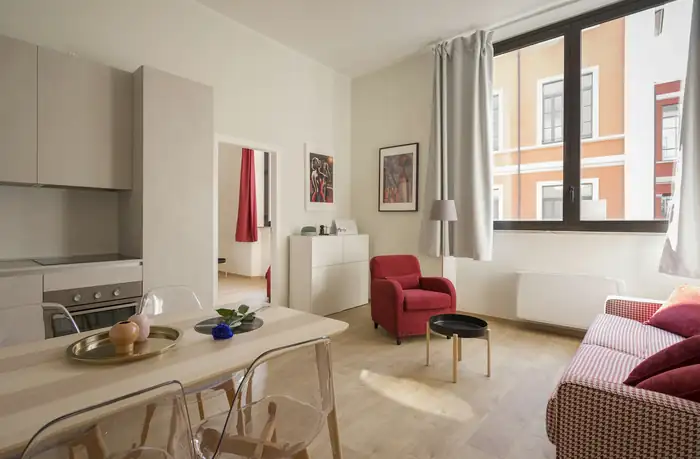 Calm, comfortable dedicated care residence interior